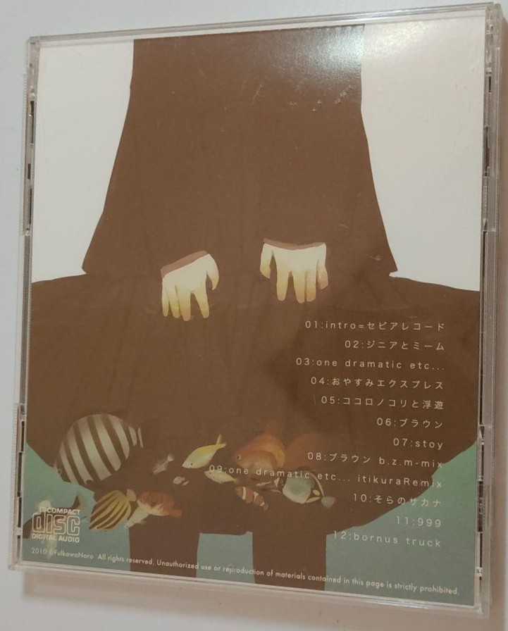 back of cd jewel case